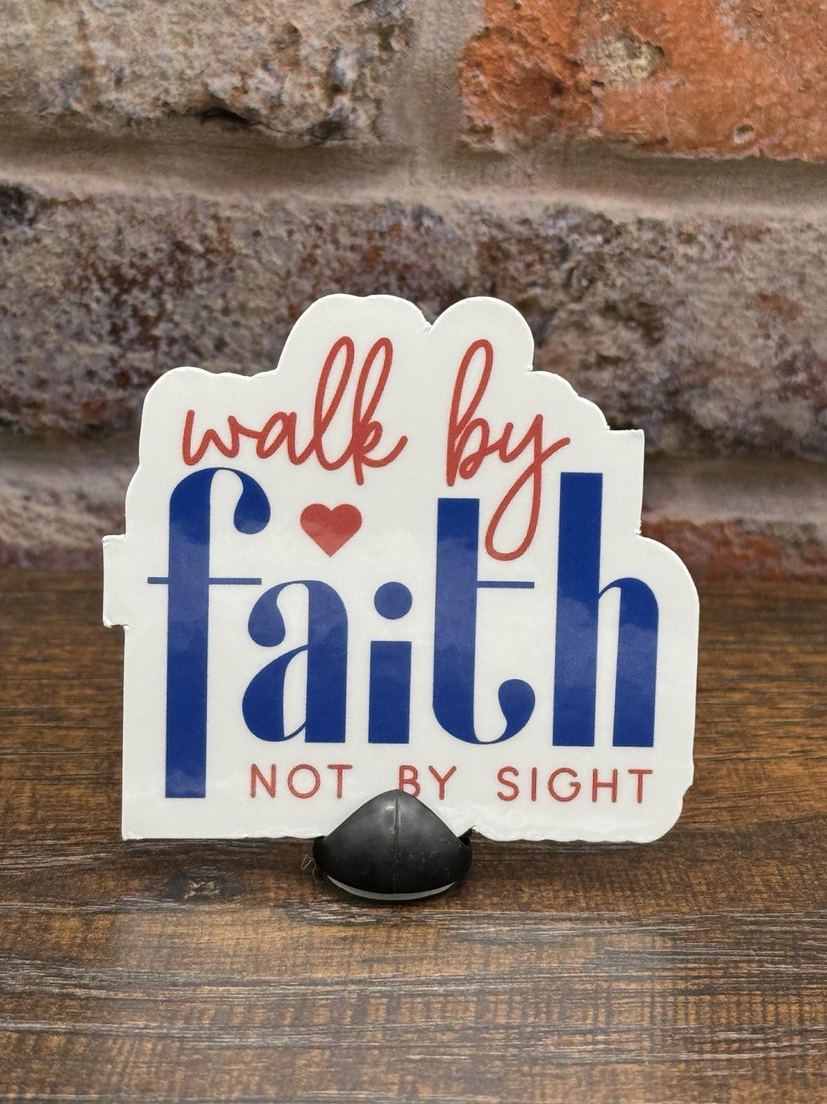 Walk by faith, not by sight