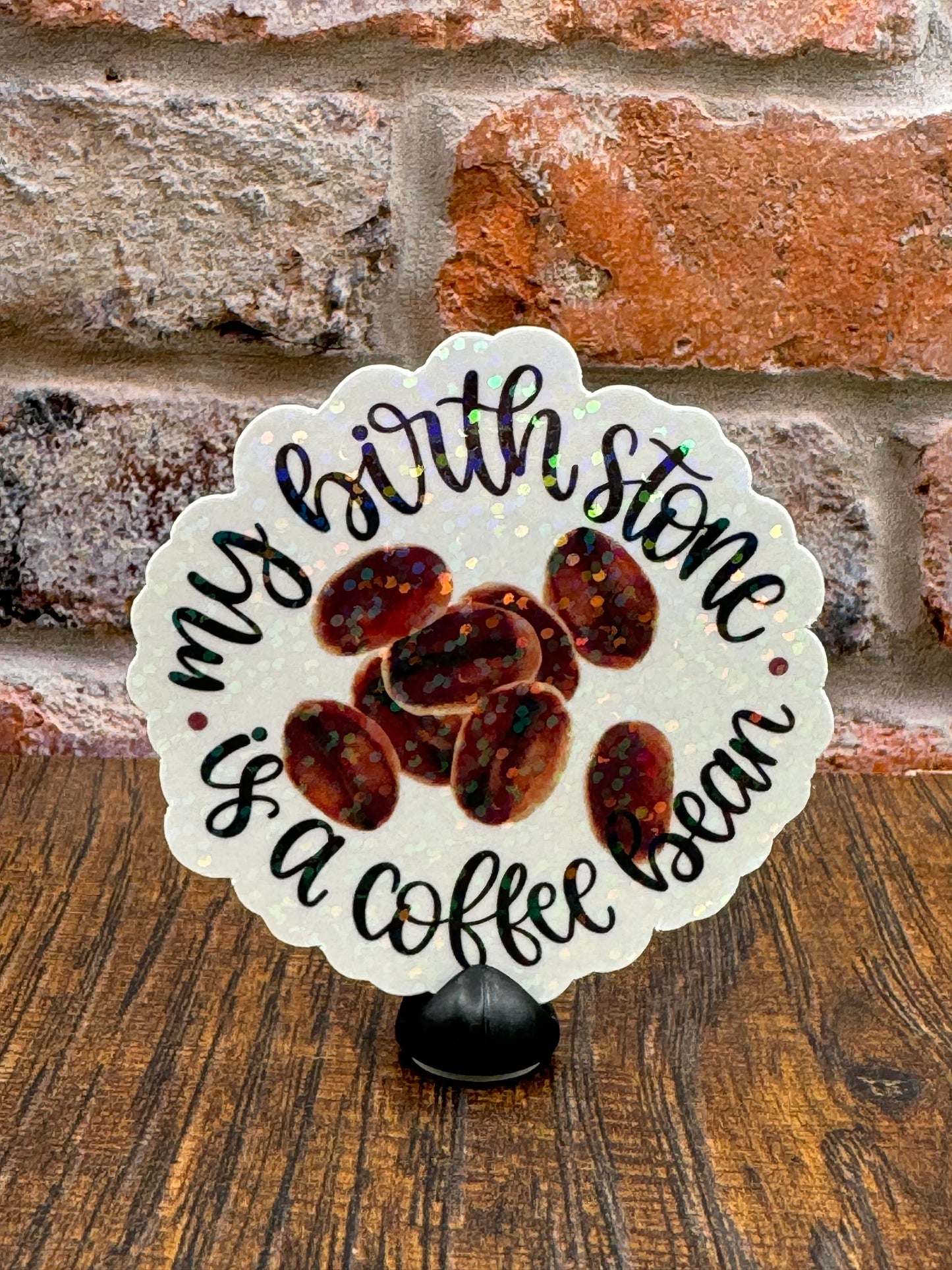 Coffee bean birthstone