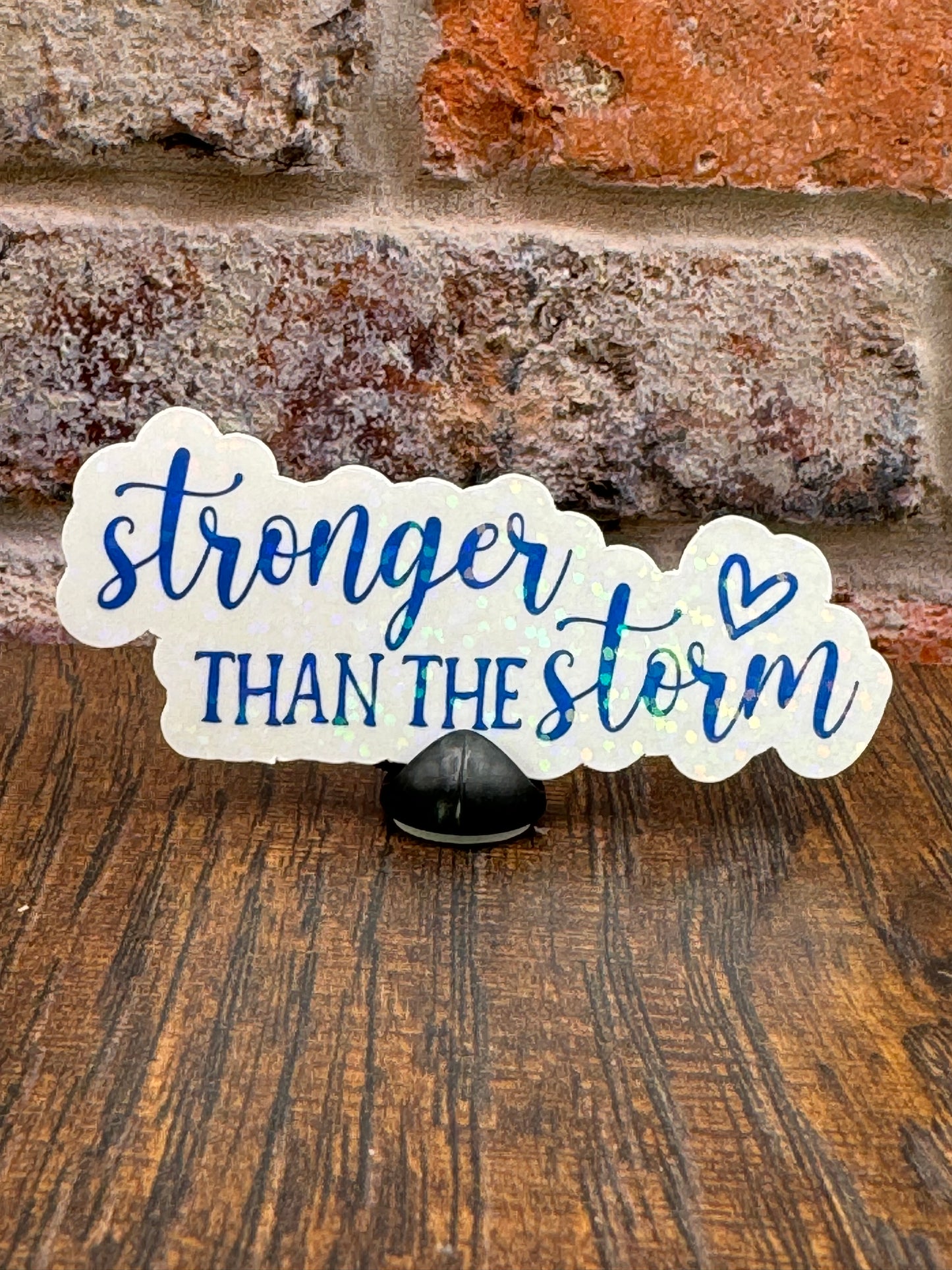 Blue stronger than the storm