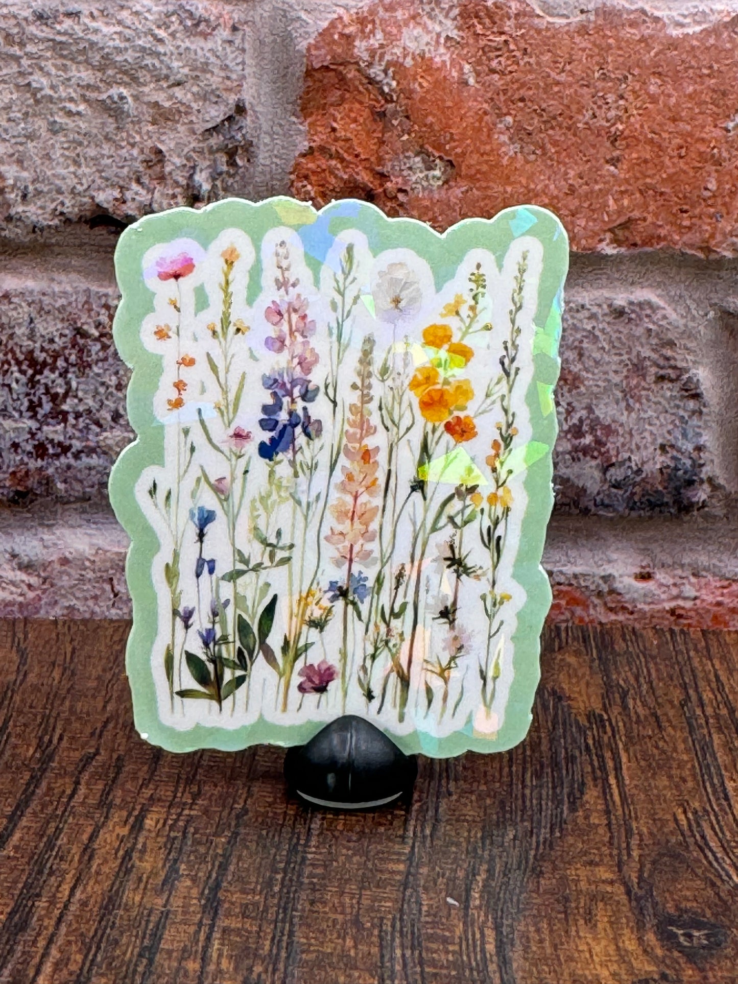 Stems of wildflowers