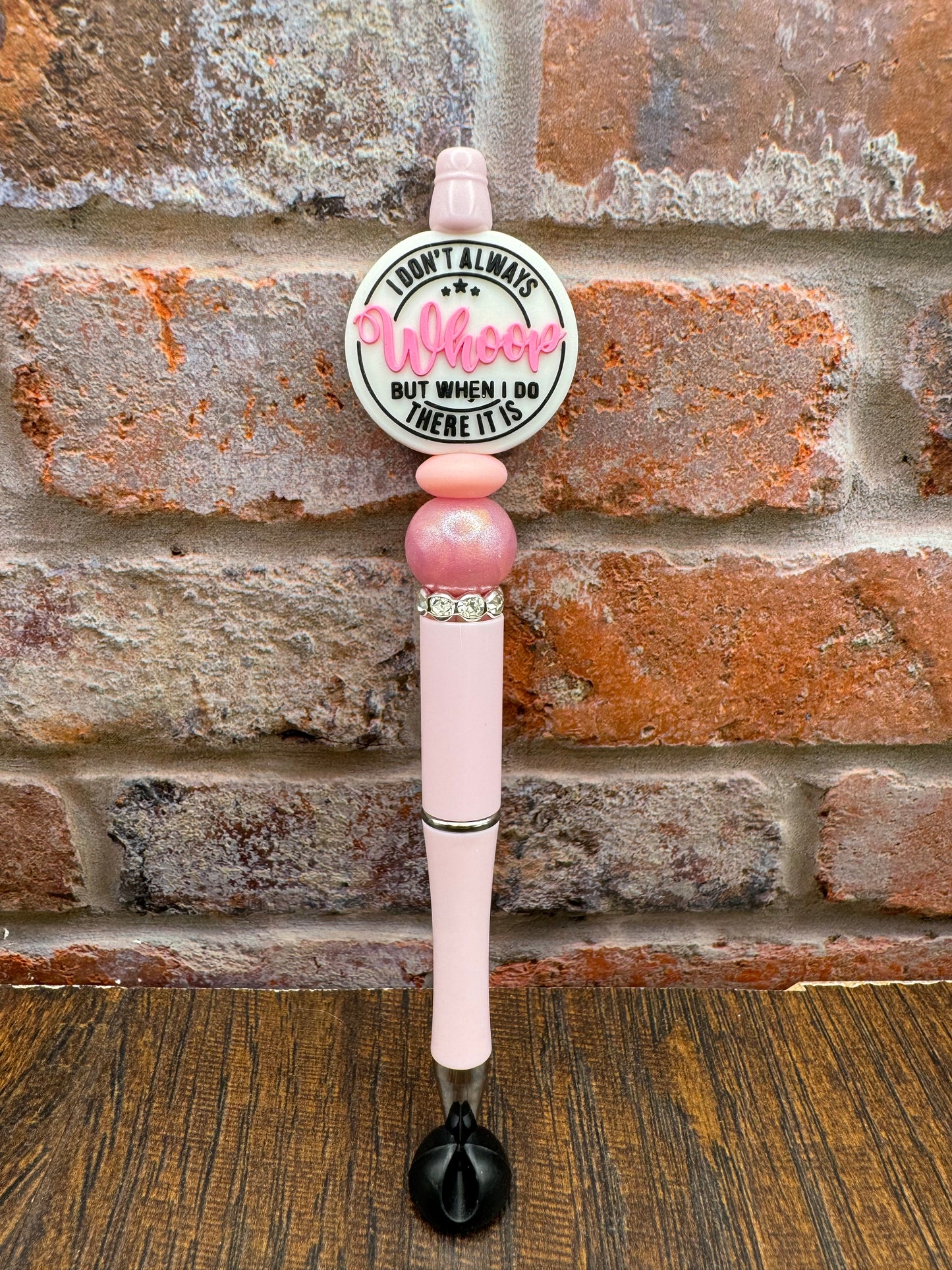 Whoop, there it is pink pen