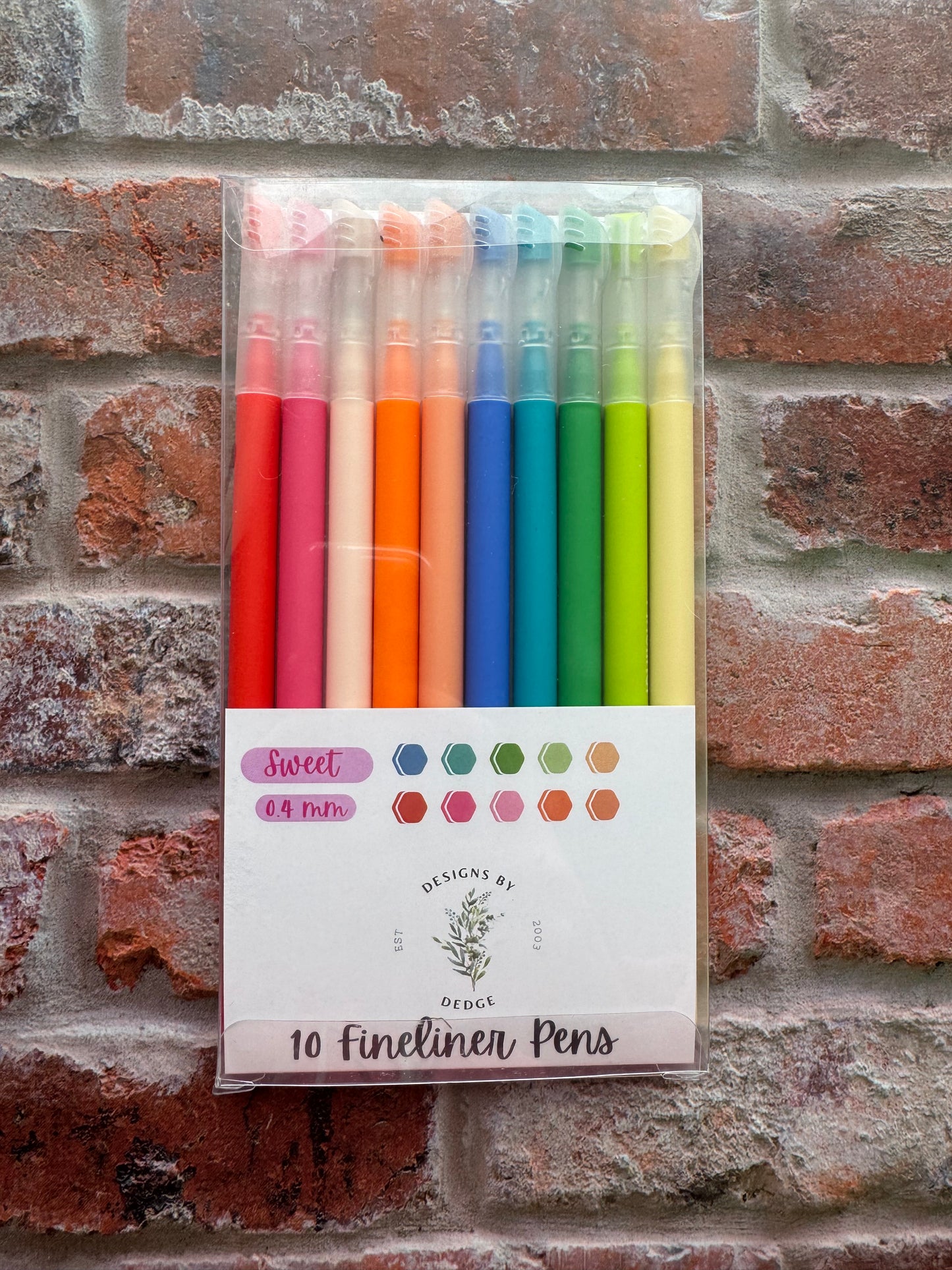 Sweet Series Fineliner Pens