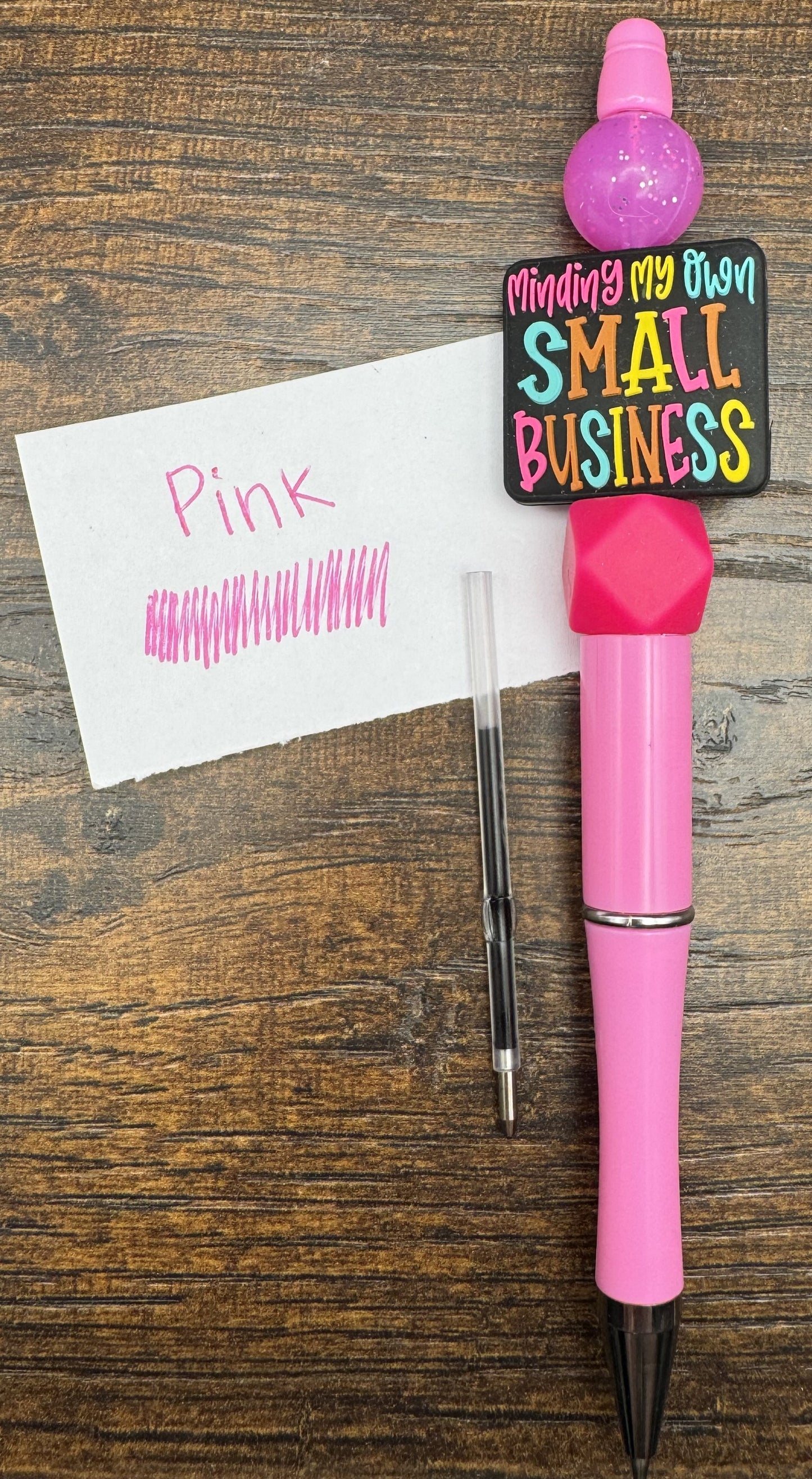Pink ink refill