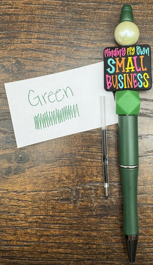 Green ink refill
