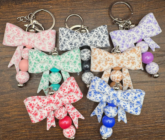 Prairie Posey Bow Keyring Collection